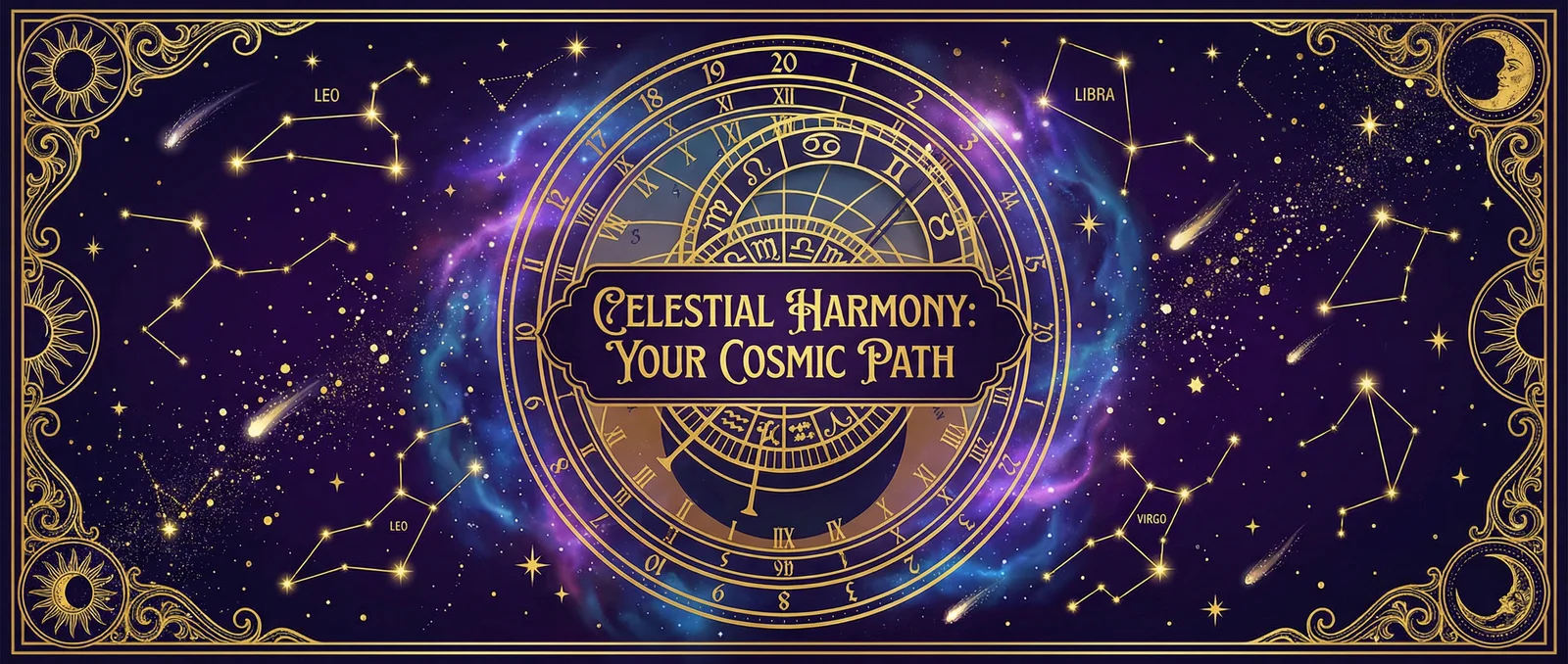 星空占星塔罗风主视觉 - 星象彩运占星馆 - 大发快三