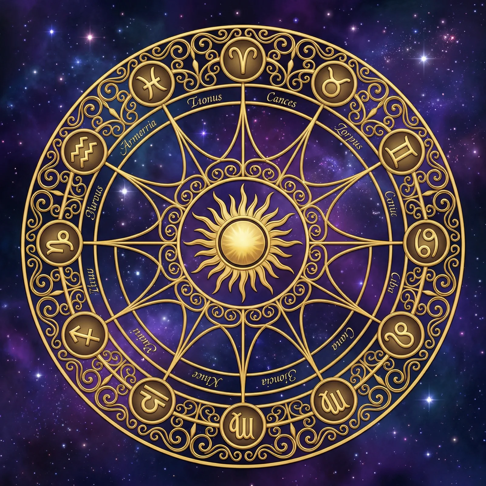 十二宫彩运指数轮盘 - 星象彩运占星馆 - 大发快三